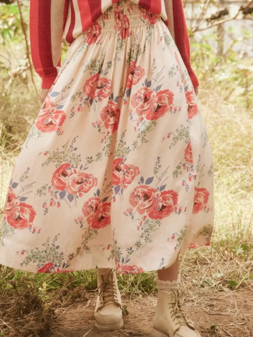 THE GREAT.  Silk Viola Skirt NWT - Sz. 3